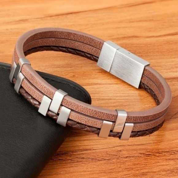 Leather Bracelet​ - Picture 1 of 2